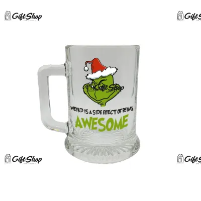 Weird is a side effect, halba cu mesaj